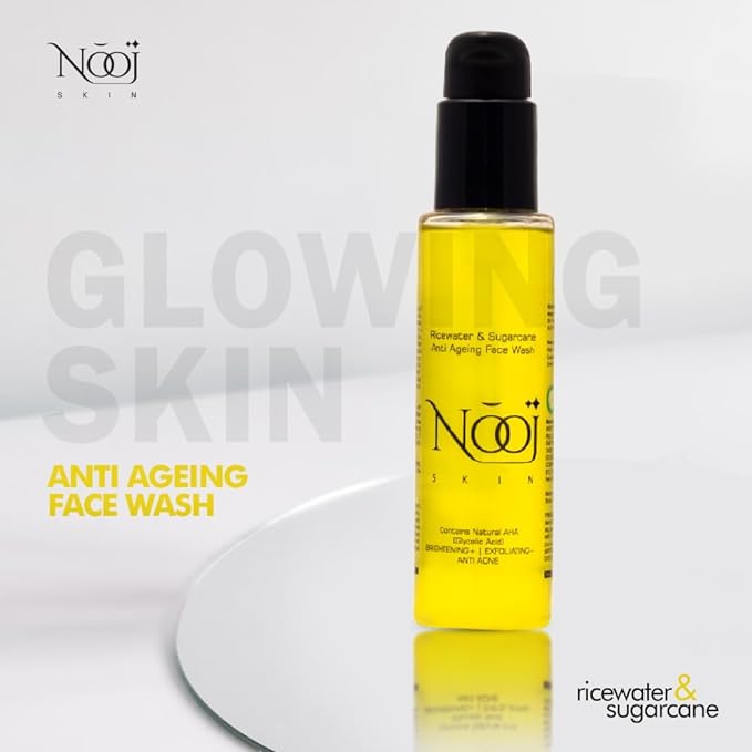 NOOJ Anti Ageing Cleansing Face Wash Fights Acne & Dullness.